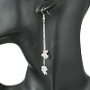 5Pair Brass Dangle Earrings EJEW-FS00040-3