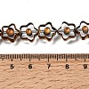 Electroplated Transparent Glass Beads Strands GL-CBA98F0-09B-4