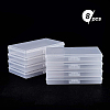 Transparent Plastic Bead Containers CON-BC0006-06C-5