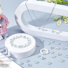 36Pcs 12 Styles Glass Beads GLAA-FH0001-91-4