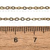 Ion Plating(IP) 304 Stainless Steel Cable Chains Necklaces NJEW-F226-04G-04-3