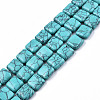 Synthetic Turquoise Beads Strands G-N326-140C-1