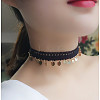 Lace Choker Necklaces X-NJEW-N0065-037G-01-4