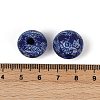 Independence Day Theme Wood European Beads WOOD-Z005-01C-03-3