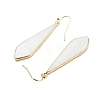 Natural White Shell  Dangle Earrings EJEW-P145-03F-2