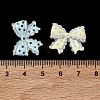 Opaque Resin Cabochons RESI-C077-01-3