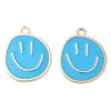Alloy Enamel Pendants PALLOY-S192-03G-07-1