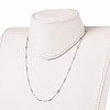 Non-Tarnish 304 Stainless Steel Cable Chain Necklaces NJEW-JN03169-02-3