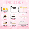 Acrylic Cake Toppers AJEW-TA0001-67-2