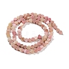 Natural Rhodonite Beads Strands G-M403-A32-01-3
