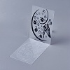 Transparent Clear Plastic Stamp/Seal DIY-WH0110-04I-2