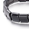 Magnetic Synthetic Hematite Beads Stretch Bracelets BJEW-A115-03-2