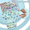 199Pcs Opaque Acrylic Imitation Pearl Beads OACR-YW0003-13-2