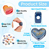 20Pcs Opaque Acrylic European Beads OACR-TA0003-61-4