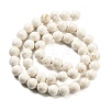 Natural Fossil Beads Strands G-H026-02D-3