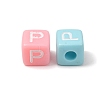 Opaque Acrylic European Beads AC-CBA7A73-01P-2