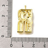 Rack Plating Brass Pendants KK-I721-02G-R-3