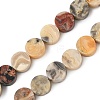 Natural Crazy Agate Beads Strands G-M454-B10-2