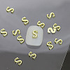 Alloy 26 Letter Shapes Nail Art Decoration MRMJ-WH0114-001-19-1