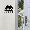 Walking Bear Iron Wall Decorations PW-WG4A6B8-01-3