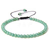 Adjustable Women's Green Aventurine Beaded Bracelet LS-CN3407-5-1
