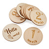 Basswood Milestone Cards WOOD-TA0001-41C-2