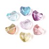 Transparent Glass Beads GLAA-T025-23-1