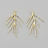Brass Pendants KK-WH0062-188LG-1