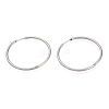 201 Stainless Steel Huggie Hoop Earrings EJEW-O095-02I-1