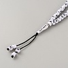 Muslim Acrylic Round Prayer Beads Bracelets BJEW-WH0031-013E-2