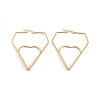 (Jewelry Parties Factory Sale)201 Stainless Steel Hoop Earrings EJEW-L243-18B-G-1
