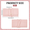 Rectangle PU Leather Envelope Travel Folding Rolls AJEW-WH048-966A-2