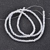 Electroplate Glass Beads Strands EGLA-P018-2mm-AB01-2