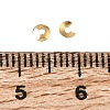 Brass Bead Caps KK-CBA1A60-17G-4
