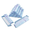 Cardboard Jewelry Necklace Boxes with Bowknot CON-YWC0006-01B-1
