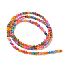 Ice Cream Color Dyed Natural Freshwater Shell Beads Strands SHEL-G018-01D-2