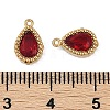 Ion Plating(IP) 304 Stainless Steel Micro Pave Cubic Zirconia Charms STAS-K256-20G-07-3