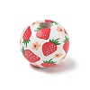 Printed Wood European Beads WD-CBA29C7-03-1