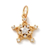 925 Sterling Silver Pave Clear Cubic Zirconia Pendants STER-G049-01B-G-1