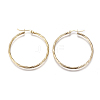 201 Stainless Steel Big Hoop Earrings EJEW-A054-07A-G-1