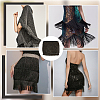 Polyester Tassel Lace Trim SRIB-WH0011-251B-01-6