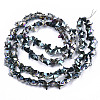 Electroplate Glass Beads Strands EGLA-N002-05E-2