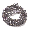 Baking Electroplate Glass Beads Strands LS-DGLA-A039-J10mm-B06-2