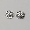 Retro 925 Sterling Silver Bead Caps STER-WH0007-17E-AS-1