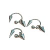 304 Stainless Steel Dangle Stud Earrings FS-WG2B7D5-02-5