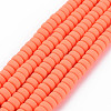 Handmade Polymer Clay Beads Strands LS-CLAY-N008-39-2
