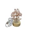 Natural Gemstone Chips Tree Night Light Lamp Decorations PW-WG63079-01-2