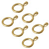 6Pcs Brass Twister Clasps FIND-CA0009-39-1