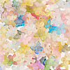 200Pcs 2 Styles Transparent Acrylic Bead Cap MACR-TA0002-92-4