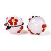 Handmade Lampwork Enamel Beads LAMP-T023-23K-3